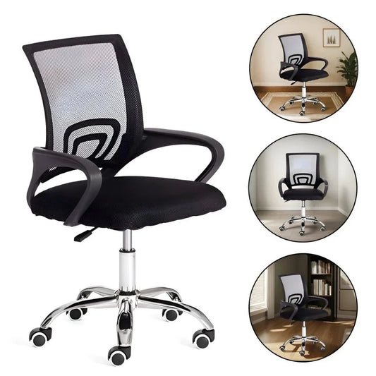 Silla de Oficina con Respaldo de Tela Mesh