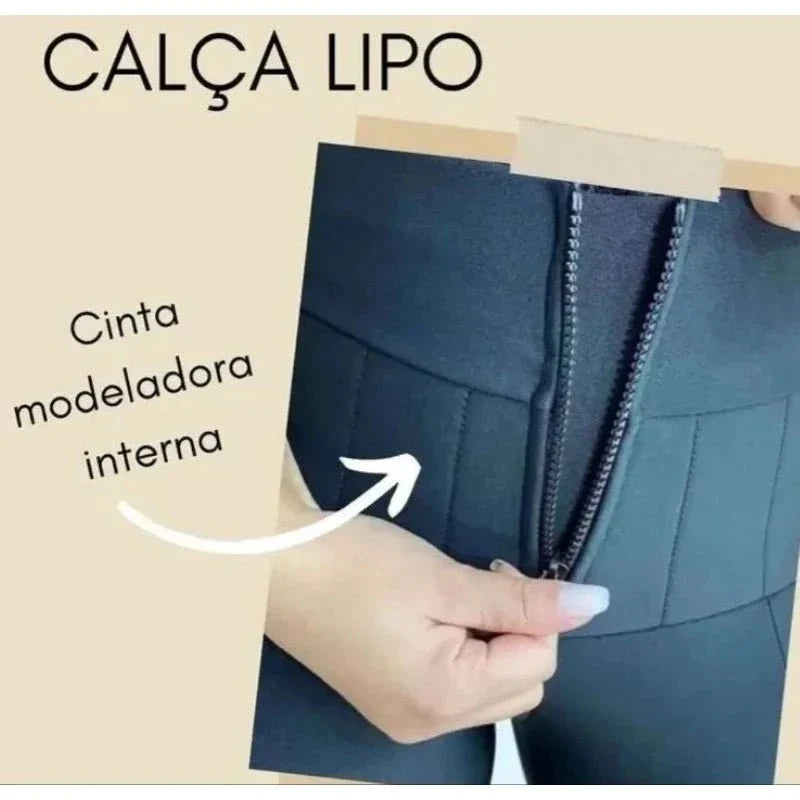Pantalón Lipo con Cinta Modeladora