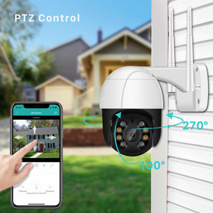Cámara de Seguridad WiFi SecureMax 360