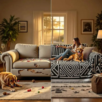 Capa Protetora Sofá PetSafe™ Anti-Pelos Anti-Arranhões e Anti Odores