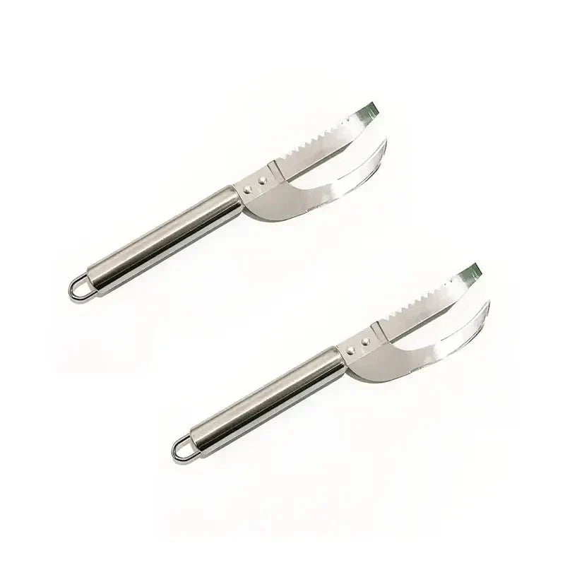 FishScaler - Cuchillo Inoxidable 3 en 1 para Limpieza de Pescado
