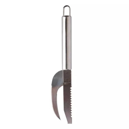 FishScaler - Cuchillo Inoxidable 3 en 1 para Limpieza de Pescado
