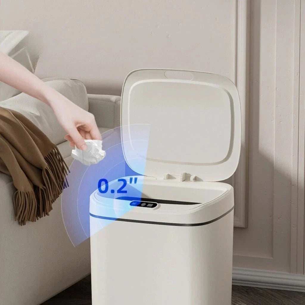 Cubierta de Basura con Sensor Automático Inteligente