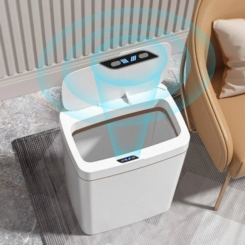 Cubierta de Basura con Sensor Automático Inteligente
