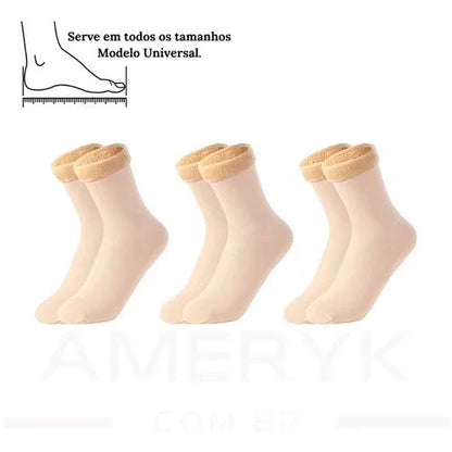 Medias Forradas - Peluche Baumont (Compra 3 LLEVA 6)
