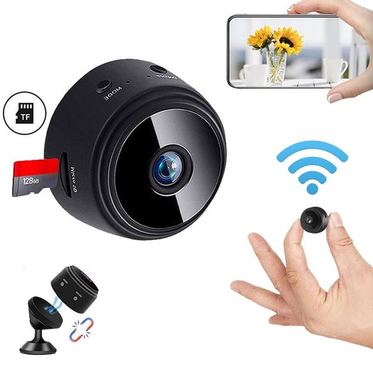 Cámara WiFi Compacta con Visión Nocturna