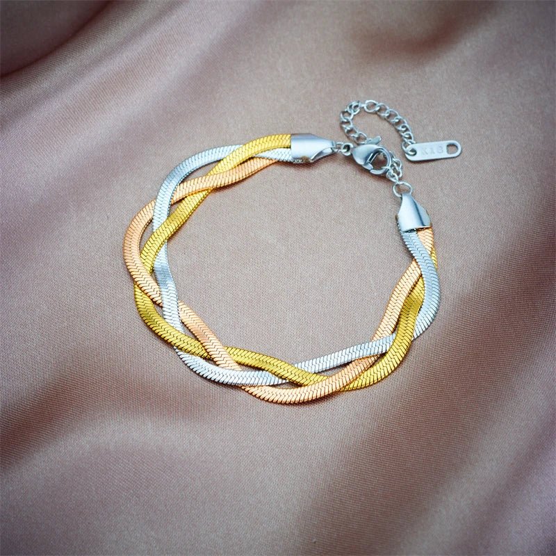 Pulsera Línea Triple Nueva York