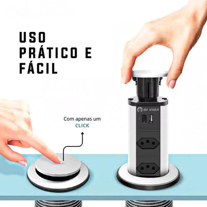 Torre de Toma Retráctil Multiplug