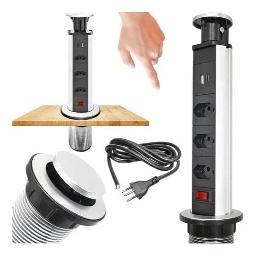Torre de Toma Retráctil Multiplug