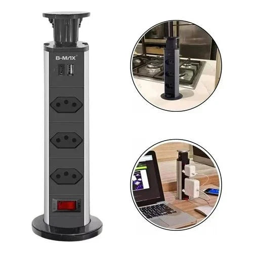 Torre de Toma Retráctil Multiplug