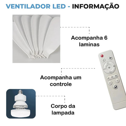 Ventilador Wind Light Silent